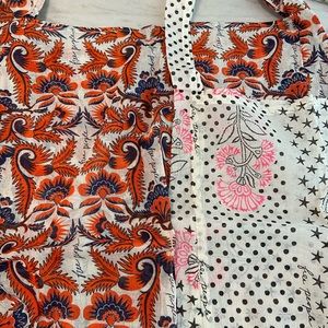 Free People Shopping Bags, Set of 2